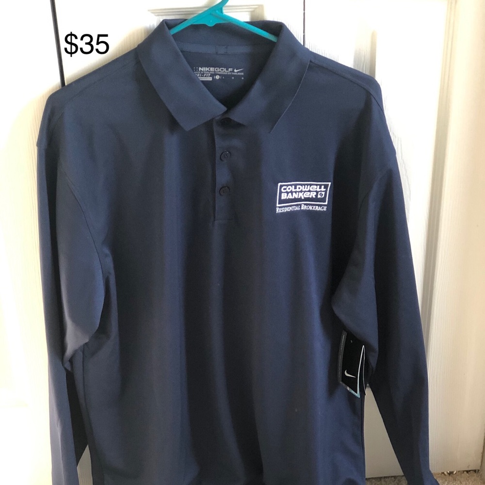 Coldwell Banker Nike Embroidered Long-sleeve Polo